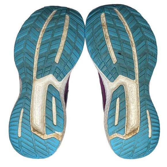 Saucony Womens Triumph 19 S10678-20 Purple Running Shoes Sneakers Size 9.5 - Picture 3 of 9